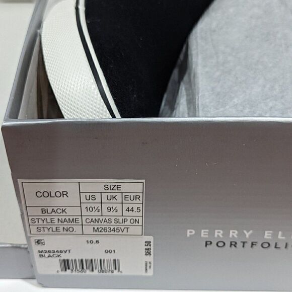 ‎BNWT!!!!Perry Ellis CANVAS DECK SLIP ON SNEAKER main image 5